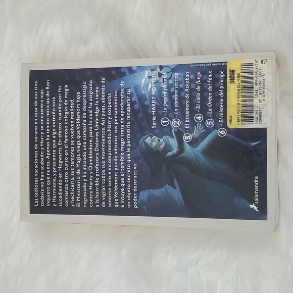 Spanish Edition Harry Potter and the Irder of the Phoenix book paper cover - Picture 2 of 5